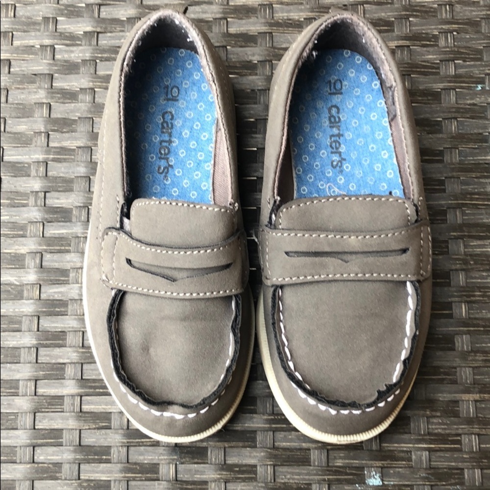 Carters Toddler Boy 10 shoes